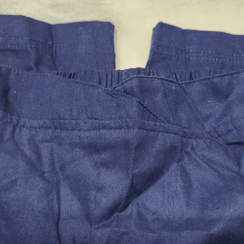 Butter-Soft Brand Women's 2XL Navy Blue Pull-On Scrub Pants Cross Over Waist NWT